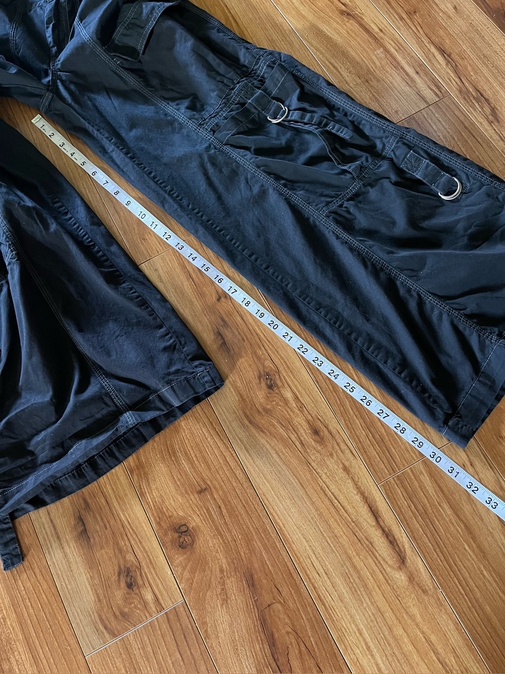 Urban Outfitters BDG Riley Cargo Pant Medium Black - Picture 9 of 16